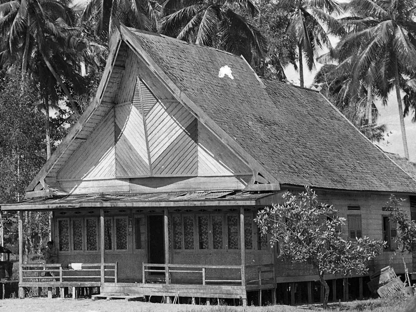 インドネシアの木造住宅