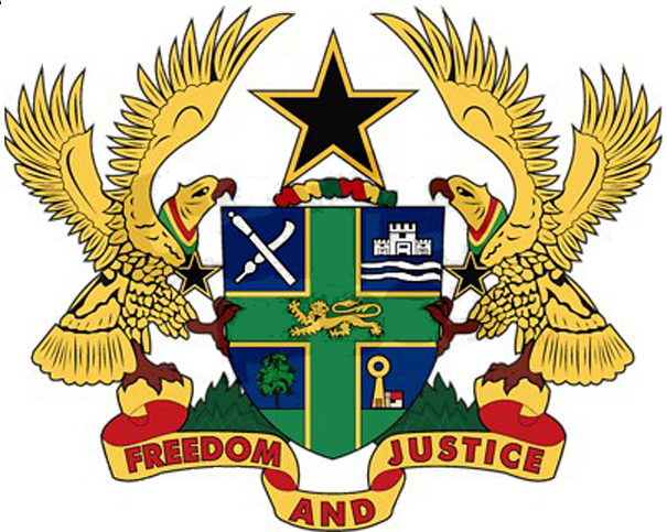 ガーナ共和国 木材と国章 国旗のweb 木の情報発信基地