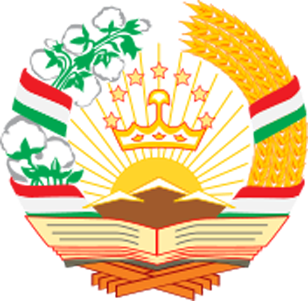 タジキスタン共和国 木材と国章 国旗のweb 木の情報発信基地
