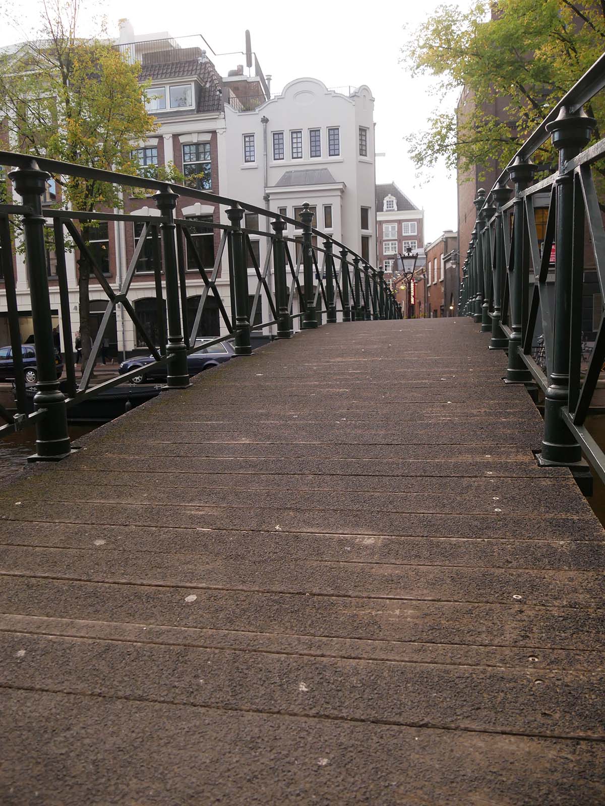 ^アムステルダム階段、橋のデッキ