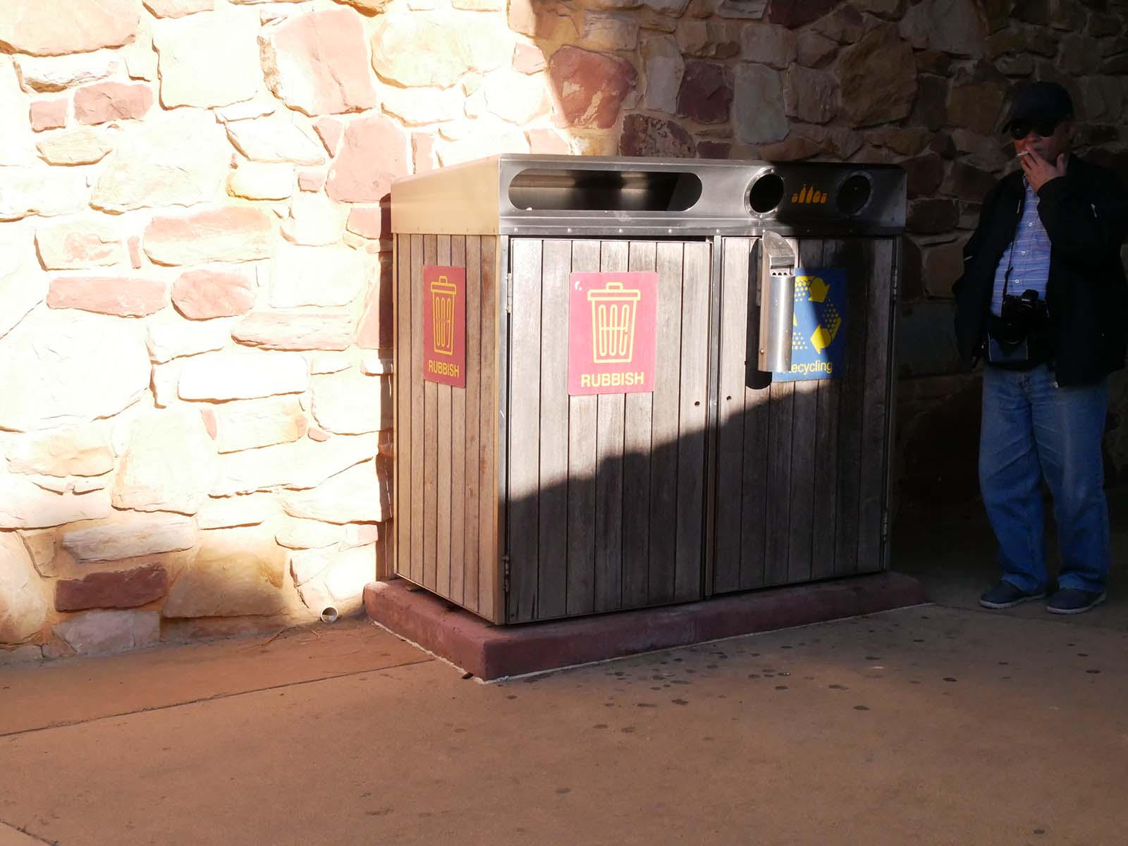 ゴミ箱　オーストラリア　シドニー
