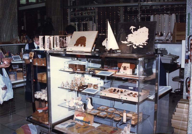 三越本店　木のモノ展1985