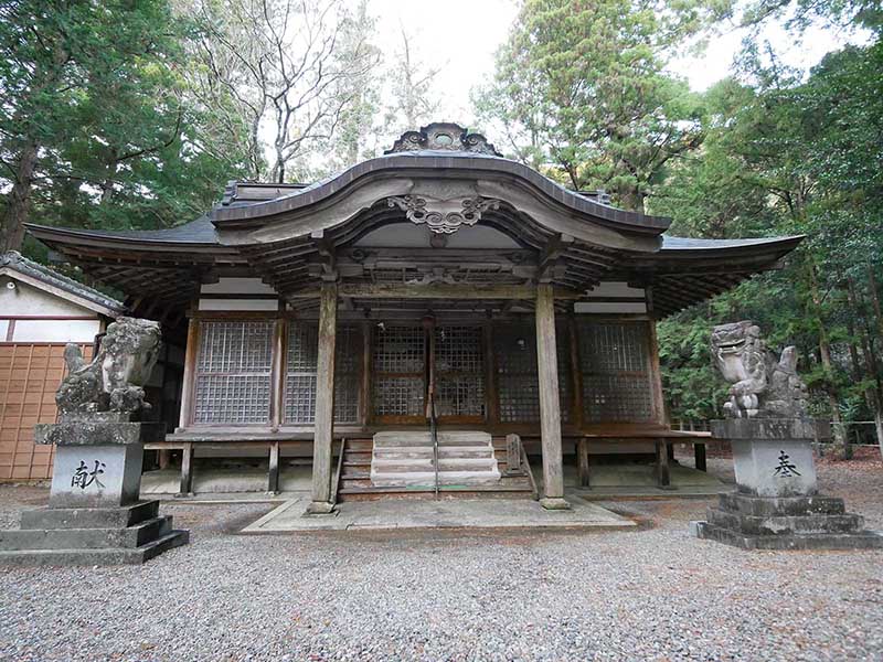 八柱神社のスギ