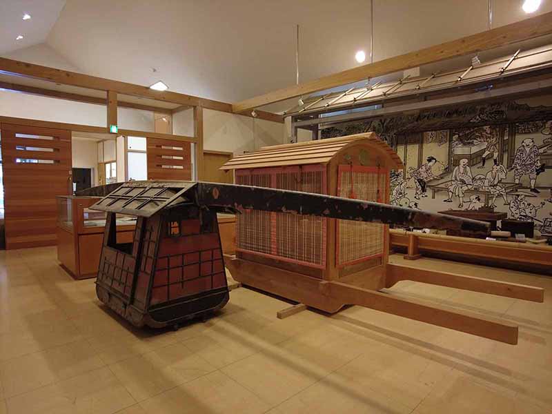くまの古道歴史資料館　駕籠