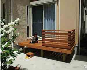 カーポートデッキ