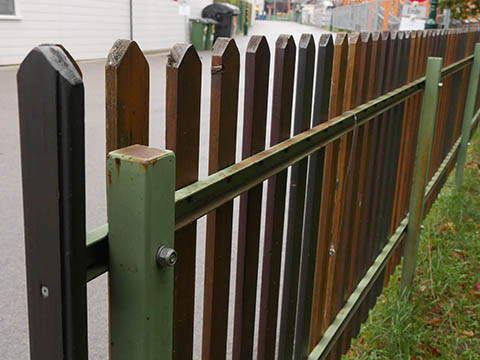 ウィーン－鉄とのコラボ抑止境界フェンス