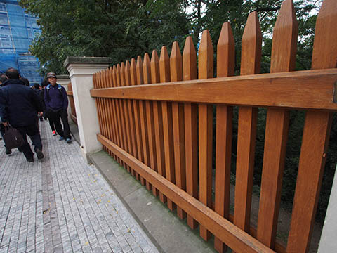 プラハの抑止境界フェンス