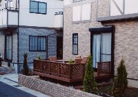 組立ウッドデッキ－レッドシダー