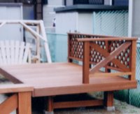 組立ウッドデッキ－レッドシダー