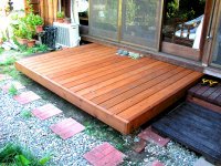 ウッドデッキ組立例byRed Cedar