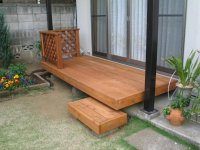 ウッドデッキ施工例by wood.co.jp/