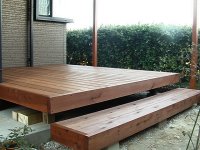 ウッドデッキ施工例by wood.co.jp/