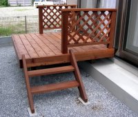 ウッドデッキ施工例by wood.co.jp/
