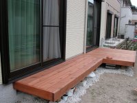 ウッドデッキ施工例by wood.co.jp/