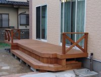 ウッドデッキ施工例by wood.co.jp/