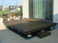 ウッドデッキ施工例by wood.co.jp/