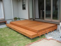 ウッドデッキ施工例by wood.co.jp/