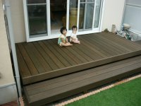 ウッドデッキ施工例by wood.co.jp/