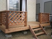 ウッドデッキ施工例by wood.co.jp/