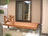 ウッドデッキ施工例by wood.co.jp/